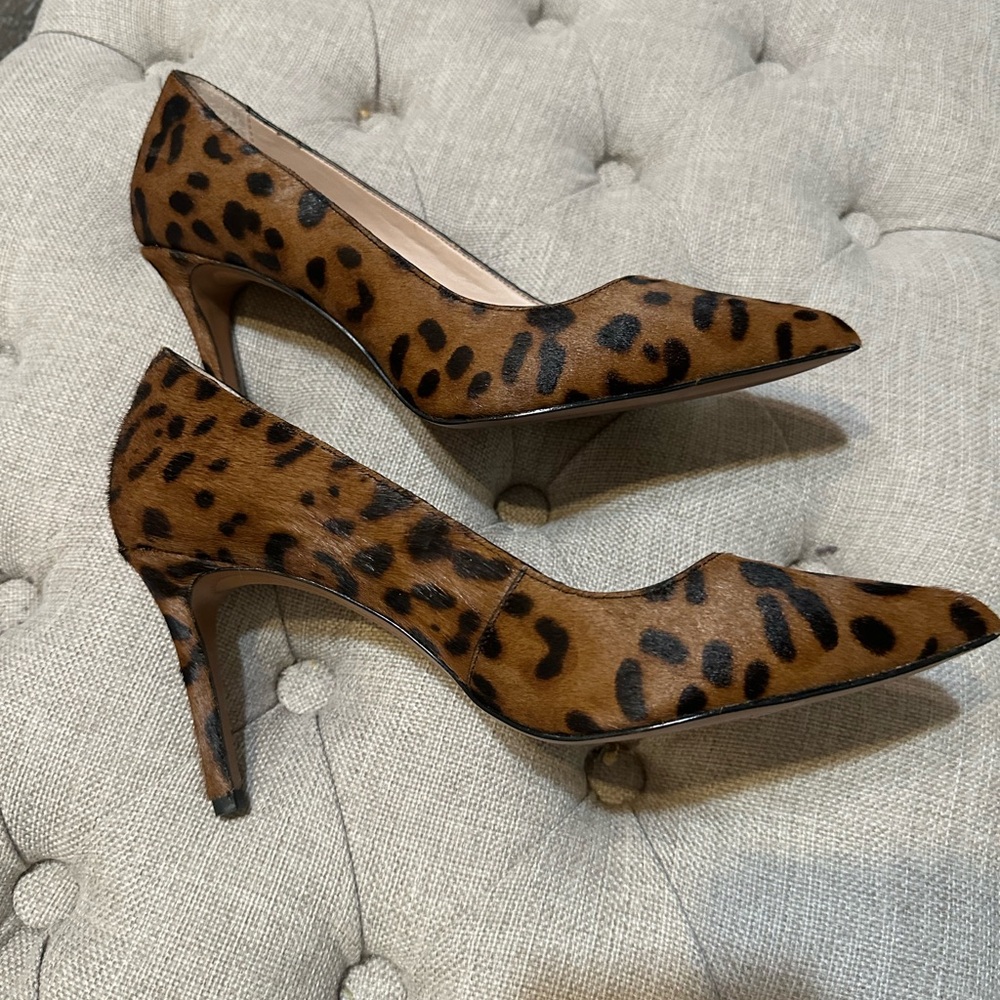 Banana Republic Brown Leopard Print Heels